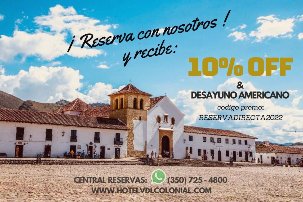 Hotel Vdl Colonial Villa de Leyva Exterior foto